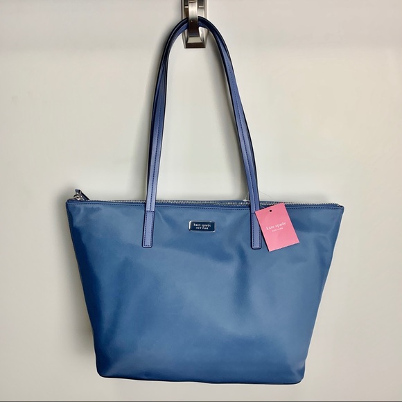 kate spade Handbags - Kate Spade - Hayden Top-Zip Tote in Blueberry NWT